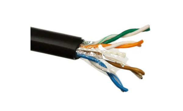 Кабель UTP 5e 4x2x24AWG, copper, outdoor PE 305m drum