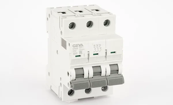 Авт. выключатель GYM9-3P-50D, 3P, 50A, хар-ка D, 6kA, 3M