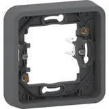Рамка Schneider Electric Mureva, S, 1-постовая с винтами, антрацит, IP55