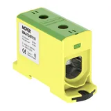 Клемма Morek OTL240 желто-зеленая, 1xAl/Cu 35_240mm², 425(CU)/380(AL)A, 1000V, винтовые зажимы