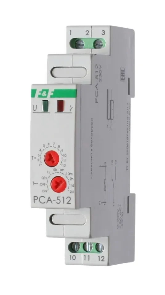 Реле времени программируемое PCA-512