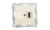 21 - Розетка 1xHDMI, сл.кость