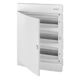 U3x18CW, Щит встраиваемый, 3 ряда, 54 мод., белая дверца, IP40