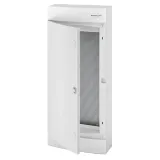 N48CW IT, Щит навесной мультимедийный, 4 ряда, белая дверца, IP40