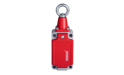 Выключатель концевой L52, 1NO+1NC, 3A 240V AC-15, троссовый с стальным кольцом, металлический корпус, IP65