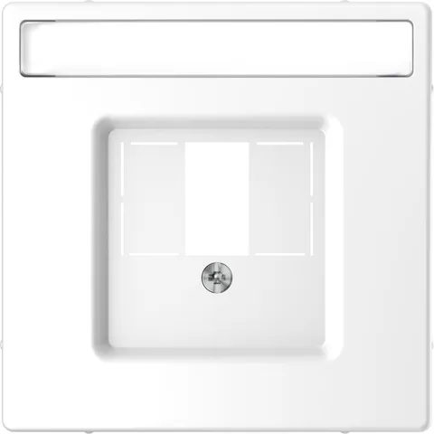 Лицевая панель Schneider Electric D-Life, центральная накладка для TAE/Audio/USB, бел. лотос
