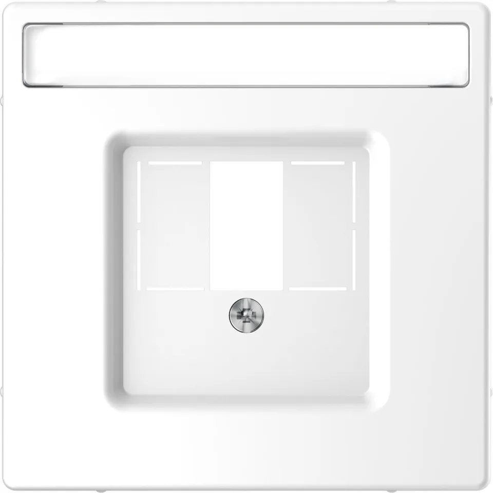 Лицевая панель Schneider Electric D-Life, центральная накладка для TAE/Audio/USB, бел. лотос