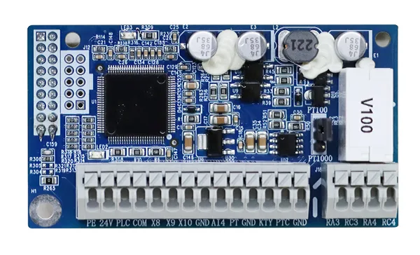 Плата расширения входов/выходов EM760-IO-A1, 3DI, 2RO, 2AI (-10_10V, Pt100/Pt1000/KTY84/PTC), для EM760