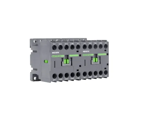 Ex9CSR09 10 3P 230V, Мини контактор реверс., 3-pole, 9A AC-3, напр. 230 V AC, 1 NO вспом. контакт