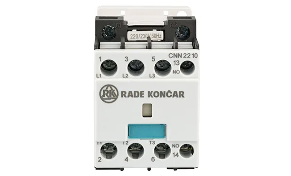 Контактор CNN 22 10 220/230V 50Hz, 3P, 22A/(30A по AC-1), 11kW(400VAC), 220/230VAC, 1NO