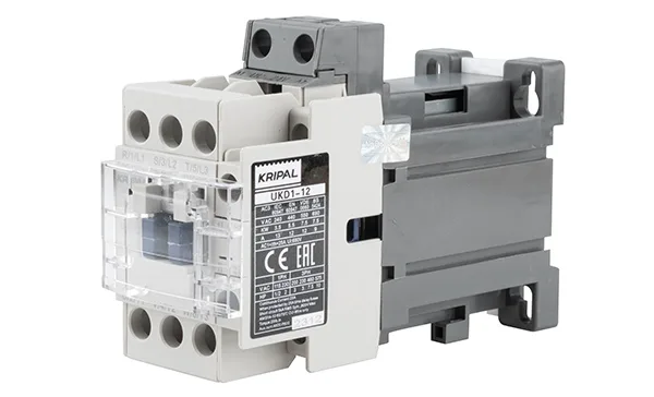 Контактор UKD1-12-10-24DC, 3P, 12A(AC-3), 25A(AC-1), 5.5kW(400VAC), Uк=24VDC, 1NO+1NC