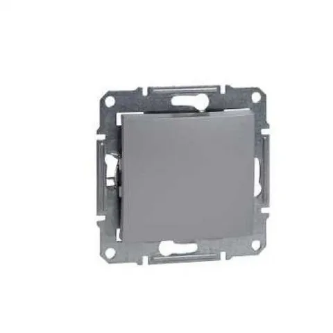 Выключатель Schneider Electric Sedna, кноп. выкл., алюминий