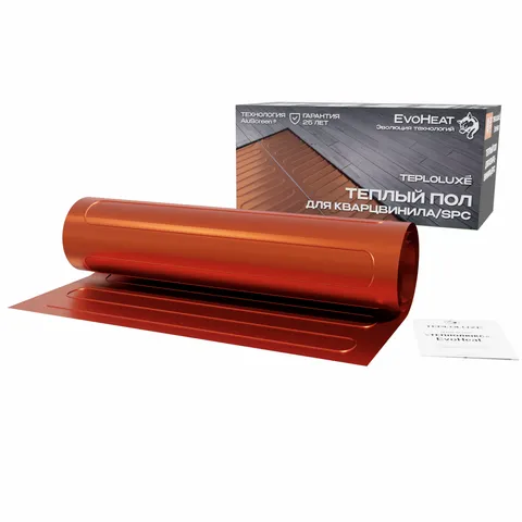 Нагревательный мат Теплолюкс EvoHeat, 80 Вт/м², 1,0 м², 80 Вт
