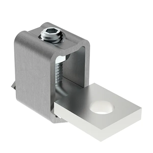 Коннектор Morek OL185 для присоеднинения Al и Cu проводников 1x95_185mm² к плоским шинам, Al/Cu 400/400A, 690V