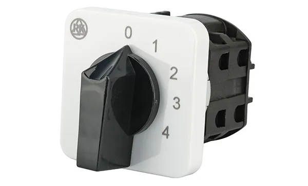 Переключатель BS 16 109 U, 2P, 20A, тип 0-1-2-3-4, 2NO на 1_4, на дверь, фронт IP40