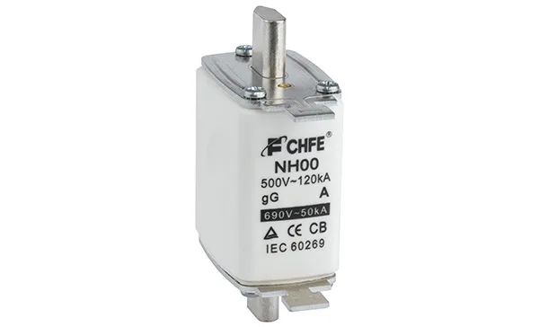 Вставка плавкая NH00, 125A, 500VAC, 120kA, тип gG