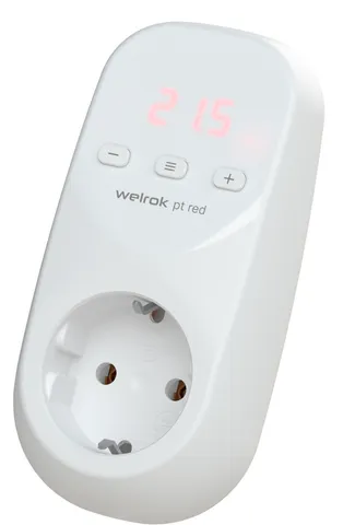 Терморегулятор в розетку Welrok pt red