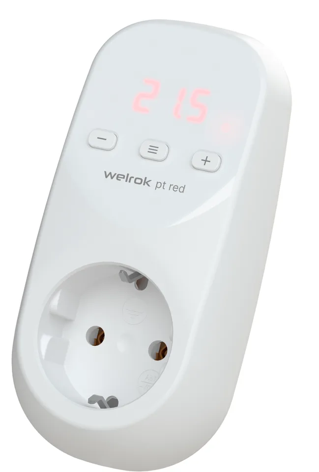 Терморегулятор в розетку Welrok pt red