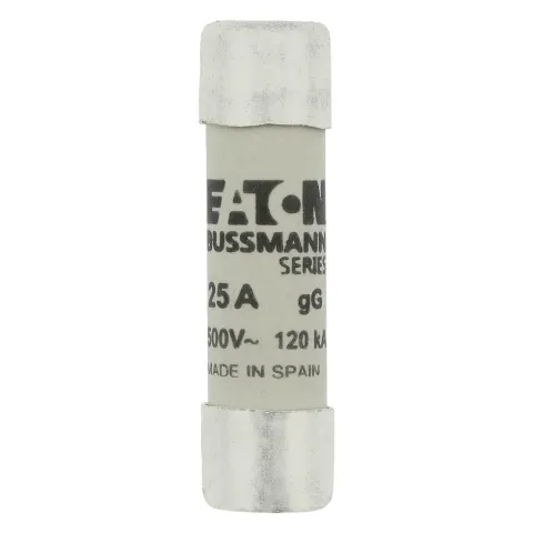 CYLINDRICAL FUSE 10 x 38 25A GG 500V AC, Предохранитель плавкий