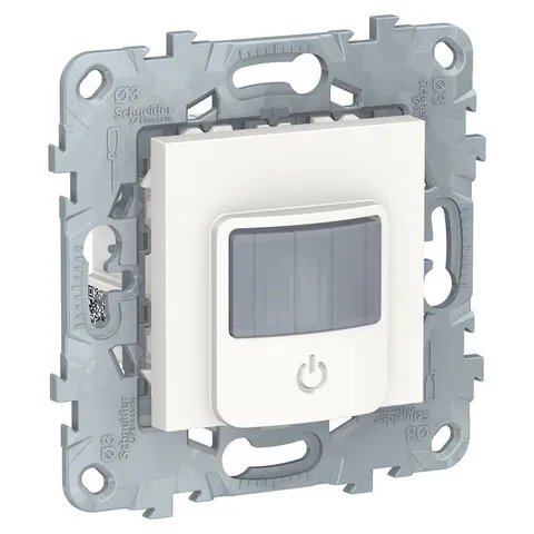 Датчик Schneider Electric Unica, NEW движения с выключателем, 10А, белый