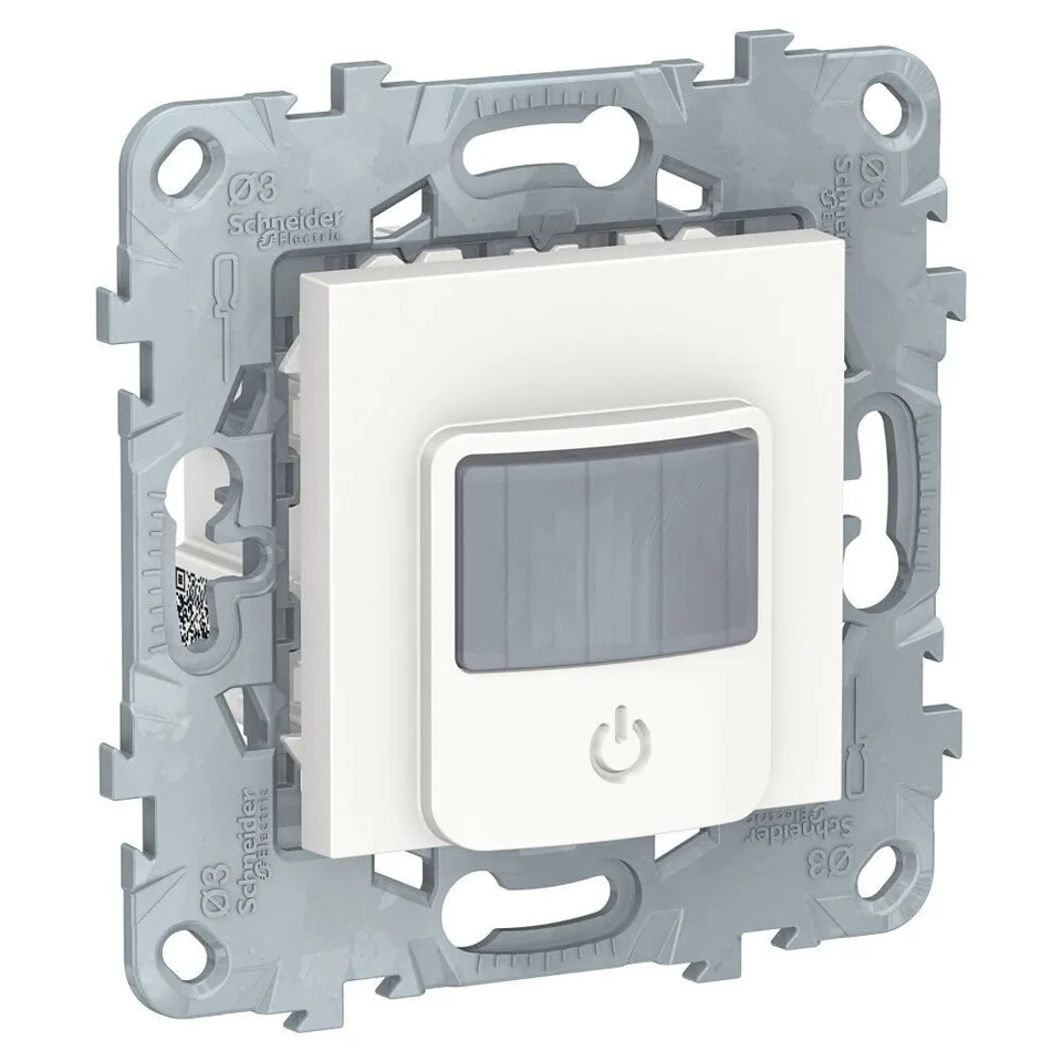 Датчик Schneider Electric Unica, NEW движения с выключателем, 10А, белый