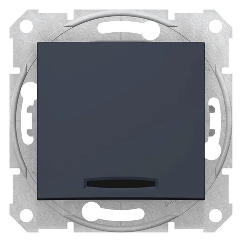 Выключатель Schneider Electric Sedna, выкл. с инд., графит