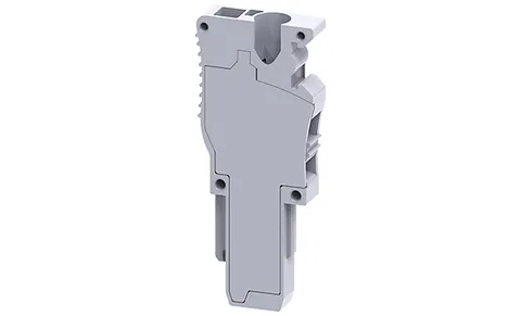 Штекер CX2.5PN /5x17,5 mm, пружинный, 1 присоед., 2,5(max 4)mm2, 24A, 500V, серый
