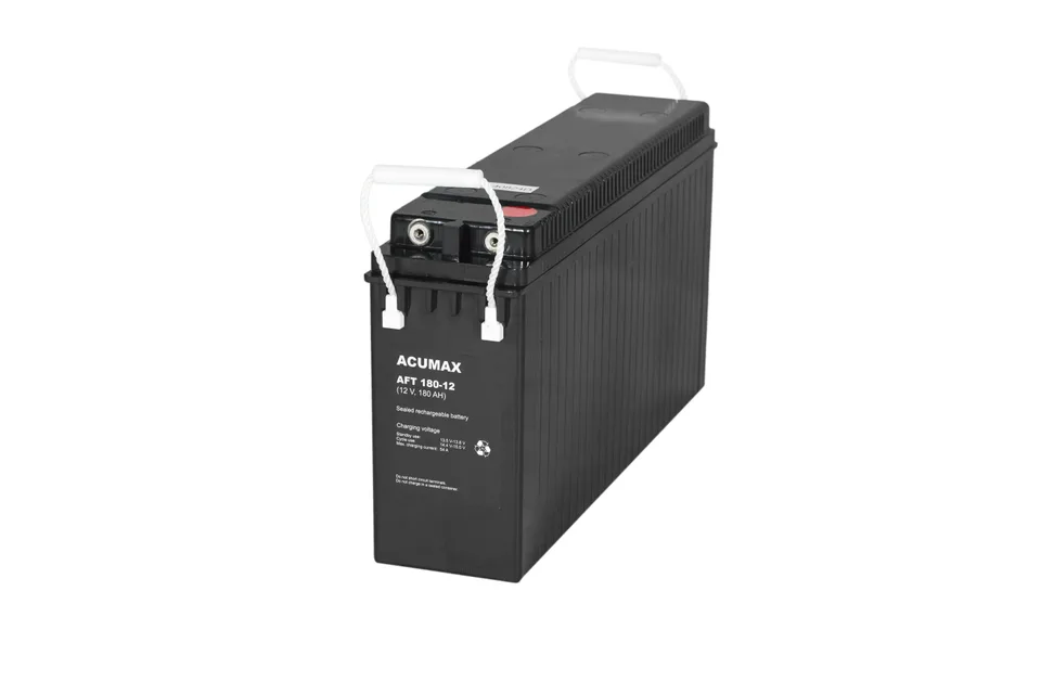 Батарея аккумуляторная Acumax AFT180-12, 12V/170Ah, 280x560x126 HxLxW, 51.2kg, 10-12лет