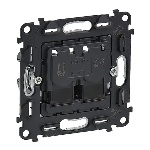 Valena In'Matic - Розетка 2хRJ-45 STP CAT6