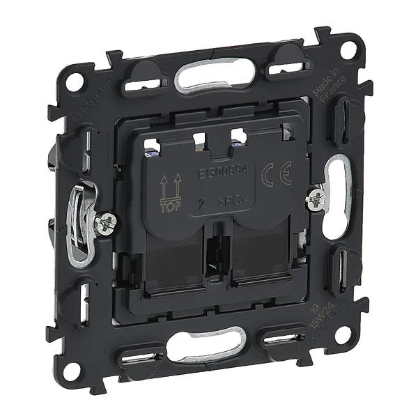 Valena In'Matic - Розетка 2хRJ-45 STP CAT6