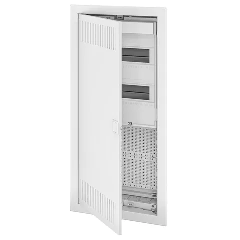 U48ES 4/2 PL, Щит встраиваемый комбинированный 4/2 с металл. дверцей, IP30