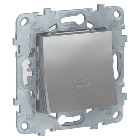 Звонок Schneider Electric Unica, NEW электронный, 70 дБ/1 м, алюминий