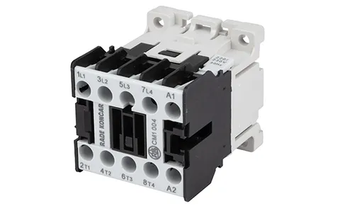 Мини-контактор CM1 004 220/230V 50Hz, 4P, 9A/(20A по AC-1), 4kW(400VAC), 220/230VAC