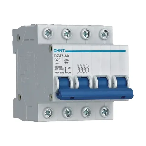 Авт. выкл.DZ47-60 4P 16A 4.5KA х-ка C