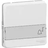 Выключатель Schneider Electric, murevа S, кнопочный с полем для маркировки, механизм, белый, IP55