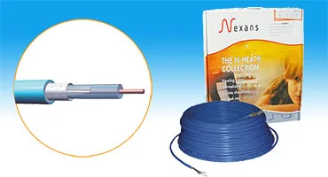 Нагревательный кабель Nexans TXLP/1 1000/17, 1000 Вт, 58,8 м