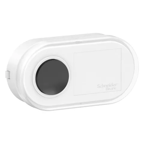 Выключатель Systeme Electric Blanca, открытой установки кнопка звонковая проводная, 0,4А, 250В, белый