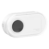 Выключатель Systeme Electric Blanca, открытой установки кнопка звонковая проводная, 0,4А, 250В, белый