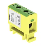 Клемма Morek OTL35 желто-зеленая, 1xAl/Cu 2,5_35mm², 135(CU)/120(AL)A, 1000V, винтовые зажимы