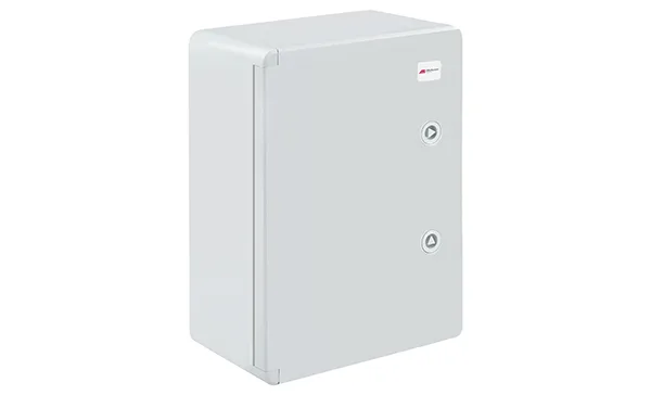 Щит навесной 350X250X150мм (ВхШхГ) с монт. панелью 295X185мм (ВхШ), с комплектом крепления на стену, дверь глухая, IP65, поликарбонат