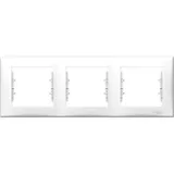 Рамка Schneider Electric Sedna, х3 горизонтальная, белый