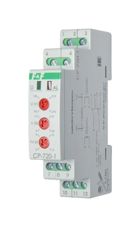 Реле контроля напряжения CP-720-1