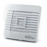 Вентилятор pRestige MS, Ø100мм, датчик движения, таймер отключения, вал на подшипниках, жалюзи, 230В, 15Вт, 97м³/ч
