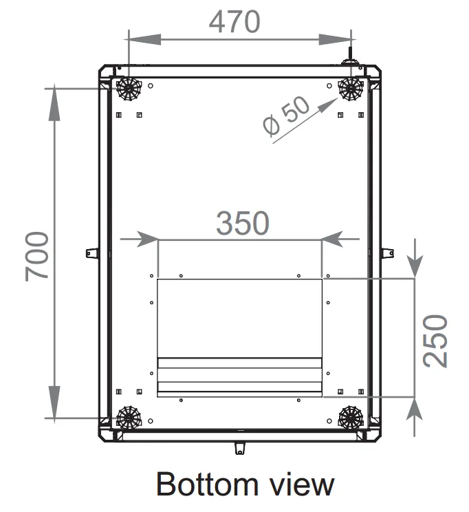 Щит телекоммуникационный 19", 42U, ВxШxГ 2053x600x800мм, DYNAmic 1000кг, напольный, перед. дверь стекло, задняя глухая металлич., черный