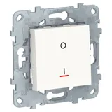 Выключатель Schneider Electric Unica, NEW двухполюсный, 1-кл., с индик., схема 2а, 16 AX, 250В, белый