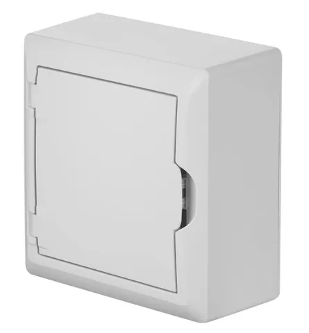 Щит навесной 1x6M, N/PE 2x 2x16+3x10mm2, белая пласт. дверь, белый RAL9003, 198x192x96mm, IP40
