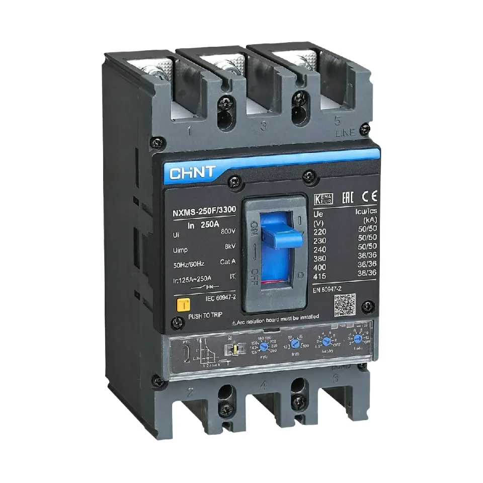 Авт. выкл. NXMS-250F/3Р 200A 36кА с электронным расцепителем (R)