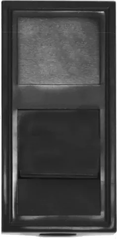Розетка DEC RJ45 UTP кат.6, 1мод., черн. (22.5х45мм)