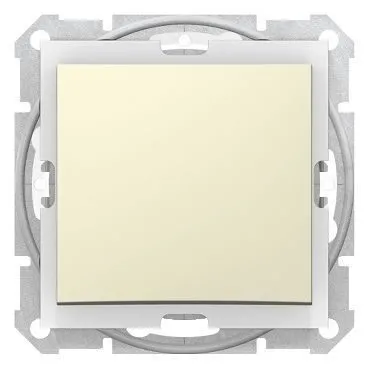 Выключатель Schneider Electric Sedna, перек-ль 2 напр. IP44 бежевый