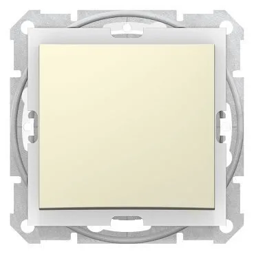Выключатель Schneider Electric Sedna, перек-ль 2 напр. IP44 бежевый